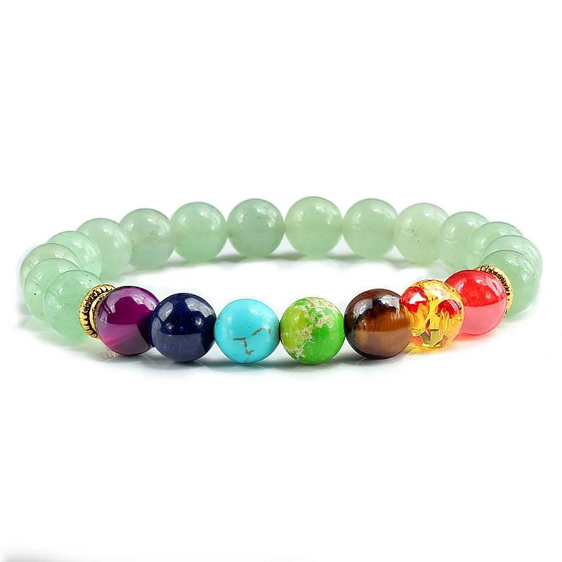 Natural Stone Chakra Bracelets WEM Support (www.WEM.support)