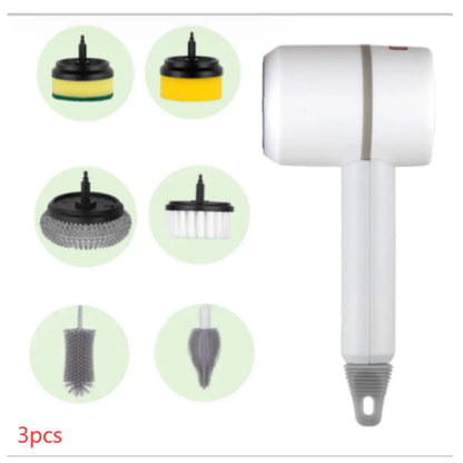 Electric Cleaning Brush Multifunctional Scouring Pad WEM Support (www.WEM.support)