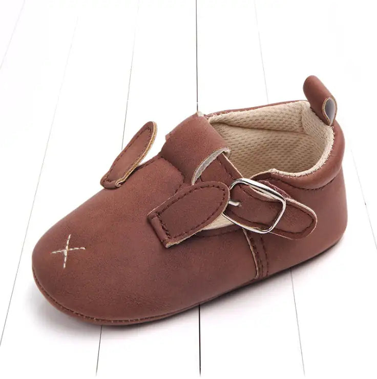 Spring and autumn cartoon animal baby shoes matte leather non-slip soft bottom baby shoes wholesale 0884 WEM Support (www.WEM.support)
