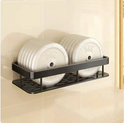 Punch-Free Bathroom Storage Rack WEM Support (www.WEM.support)