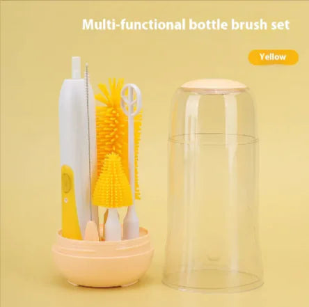 Electric Baby Bottle Brush & UV Sterilizer Set WEM Support (www.WEM.support)