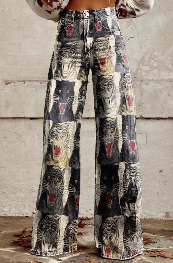 Aurelia Retro Flared Pants para Mujer HejK.com Marketplace LLC