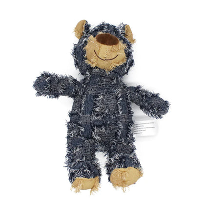 Bear Plush Squeaky Chew Toy WEM Support (www.WEM.support)