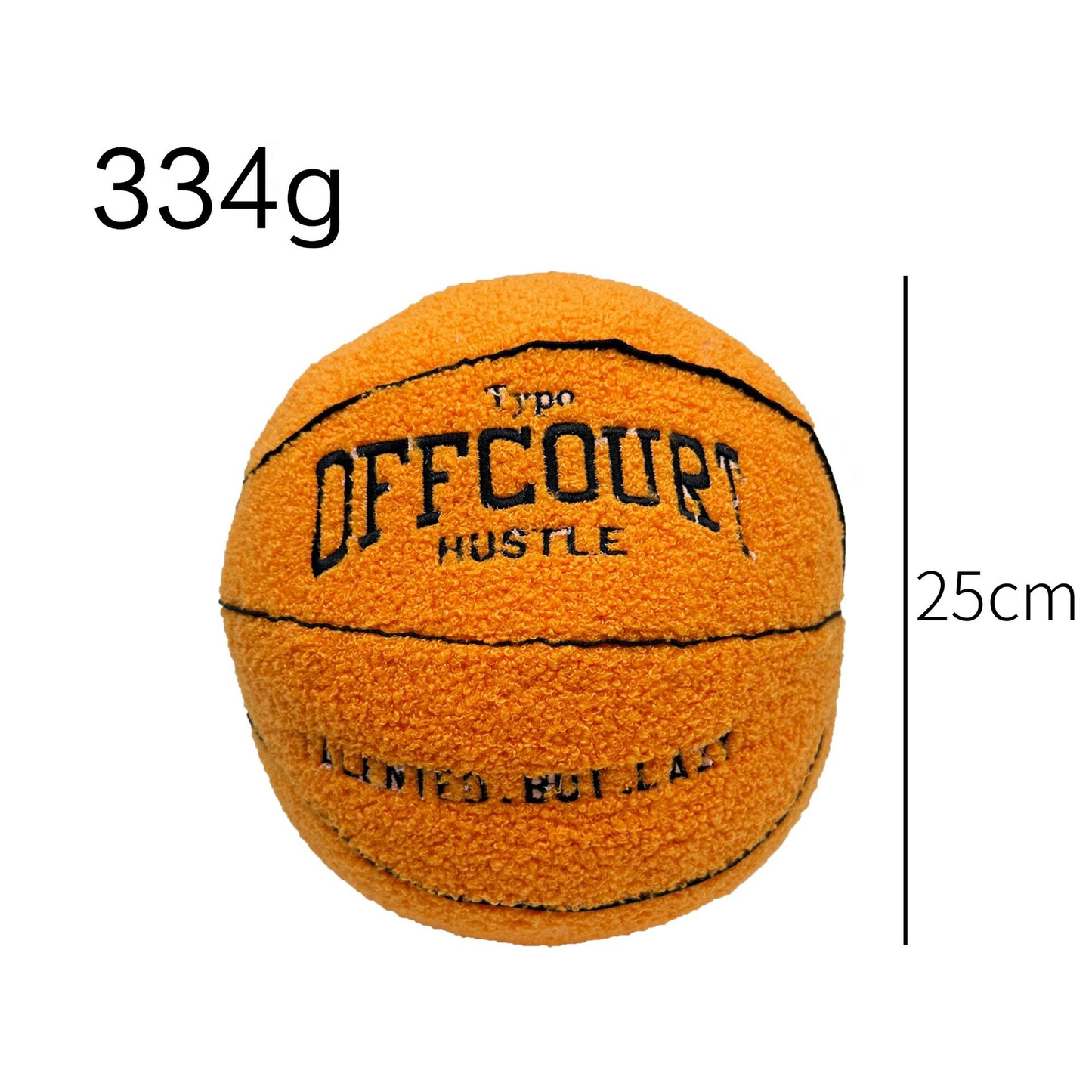 Basketball Plush Toy WEM Support (www.WEM.support)