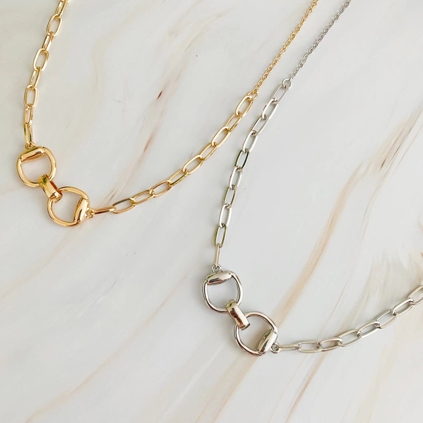 Equestrian Pendant Chain Necklace WEM Support (www.WEM.support)