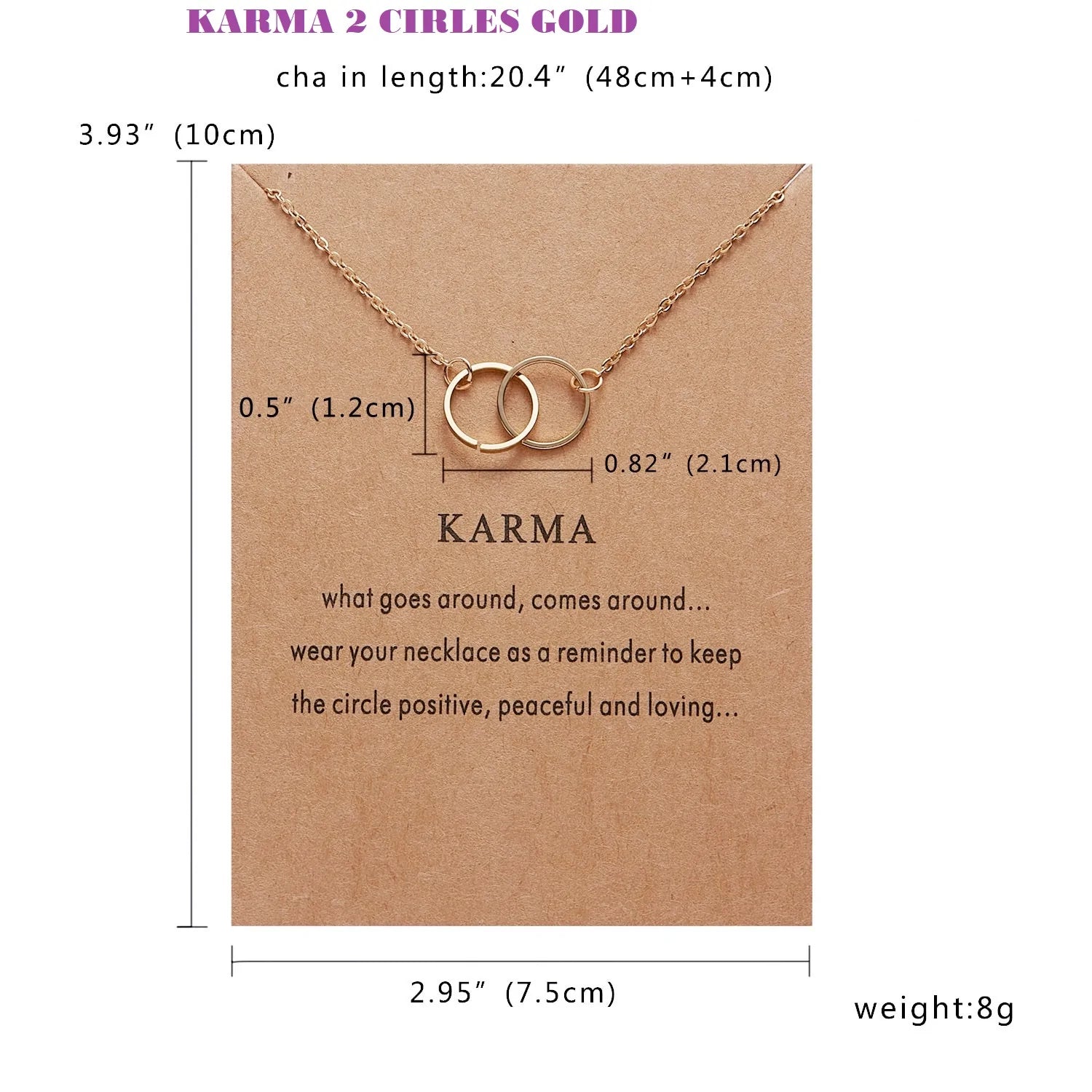 Fashion Gold-color Good Vibes WEM Support (www.WEM.support)