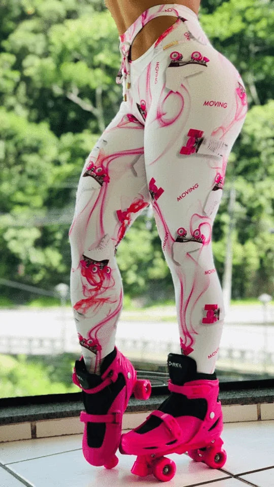 Bewegungsmuster Push-Up Workout Leggings WEM Support (www.WEM.support)