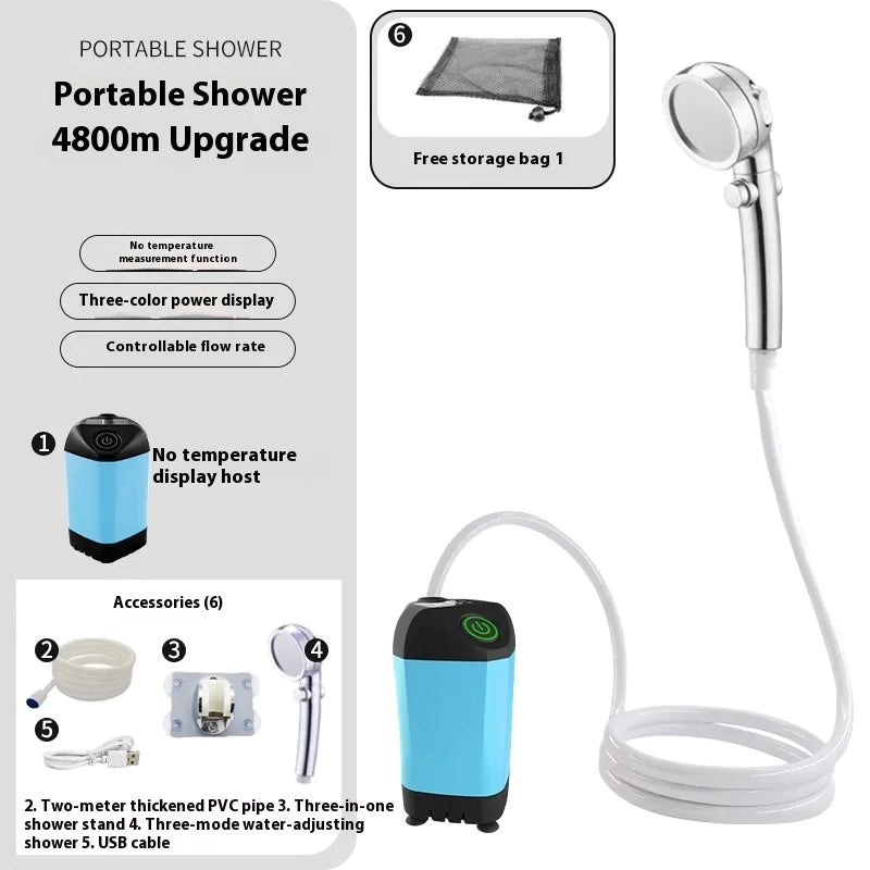 Portable Outdoor Shower WEM Support (www.WEM.support)