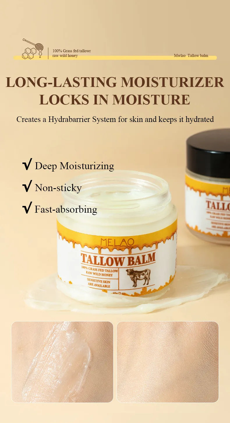Tallow Skin Cream 60g Anti-wrinkle Moisturizing