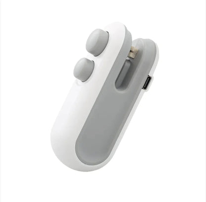 Portable USB Rechargeable Vacuum Sealer WEM Support (www.WEM.support)