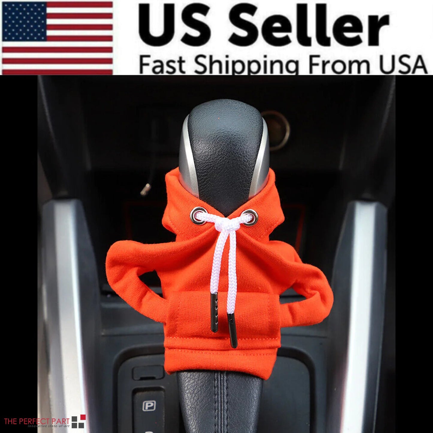 Car Gear Shift Cover Mini Hoodie Gear Shift Cover for Car Shifter Interior Trim WEM Support (www.WEM.support)