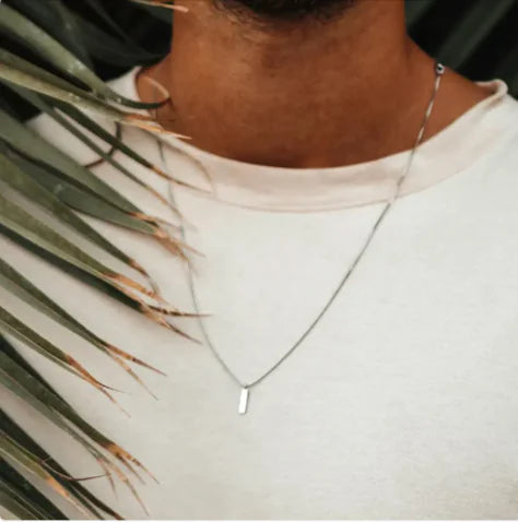 Stainless Steel Celebrity Clavicle Chain – Trendy Sweater Necklace WEM Support (www.WEM.support)