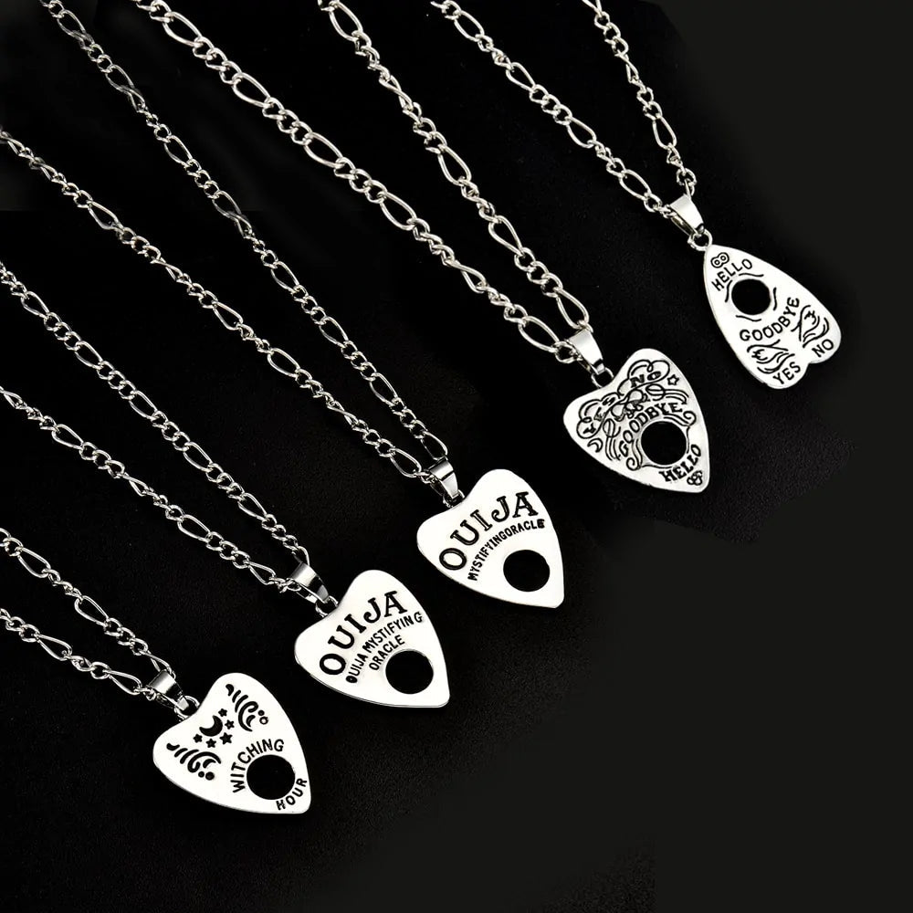 Ouija Pendant Chain Necklace WEM Support (www.WEM.support)