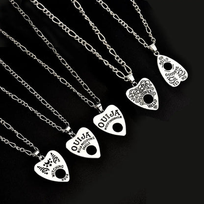 Ouija Pendant Chain Necklace WEM Support (www.WEM.support)
