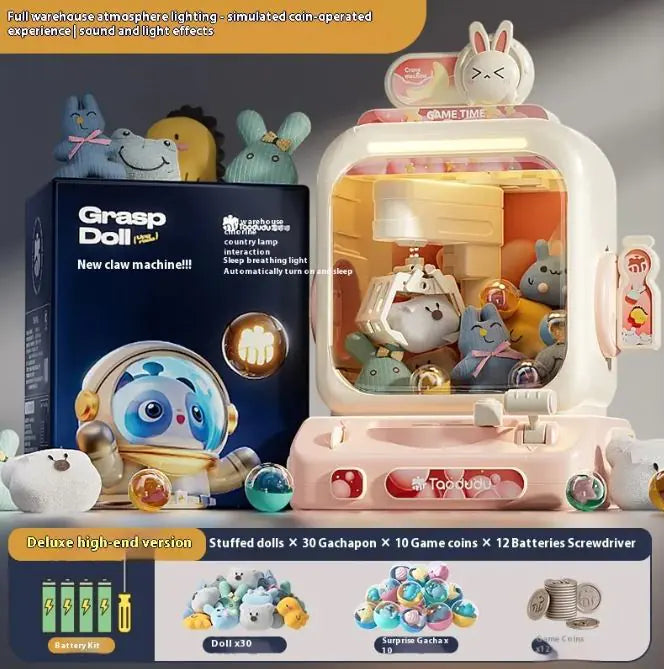 Children's Toy Clip Mini DIY Doll Machine WEM Support (www.WEM.support)