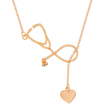 Fashion Women Necklaces Stethoscope WEM Support (www.WEM.support)