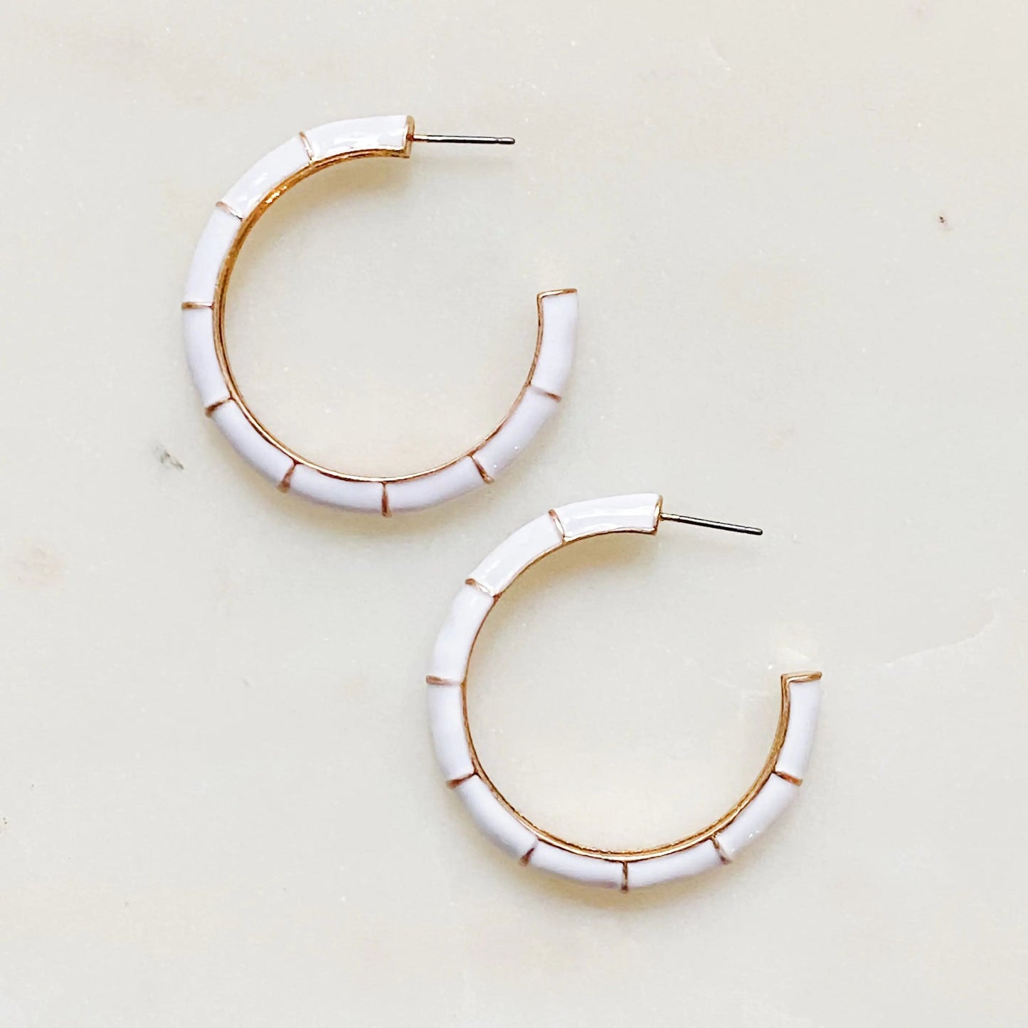 Candy Drop Colored Hoop Earrings WEM Support (www.WEM.support)