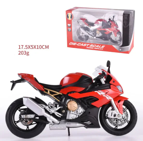 Alloy Motorcycle Toy Model WEM Support (www.WEM.support)