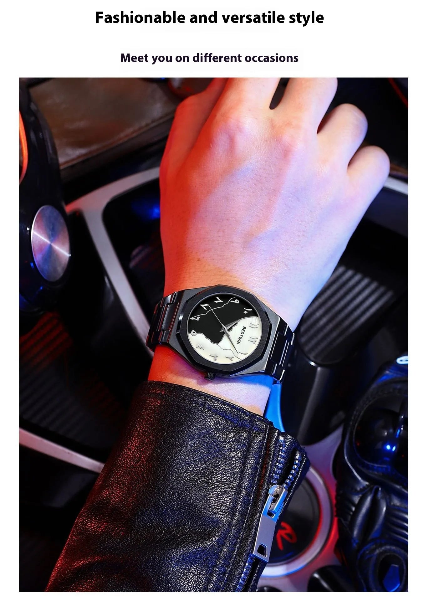 Simple Steel Belt Quartz Watch HejK.com