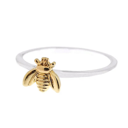 Dainty Bee Ring WEM Support (www.WEM.support)