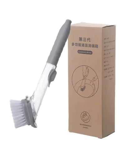 Cleaning Brush with Soap Dispenser WEM Support (www.WEM.support)