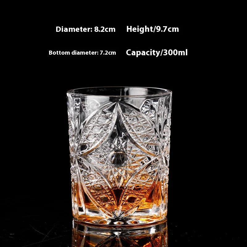 Crystal Whiskey Shot Glass Set WEM Support (www.WEM.support)