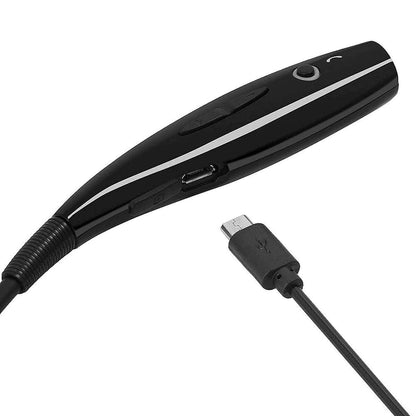Bluetooth Neckband Wireless Headphones Mic Headset Stereo Earbuds Earphone WEM Support (www.WEM.support)