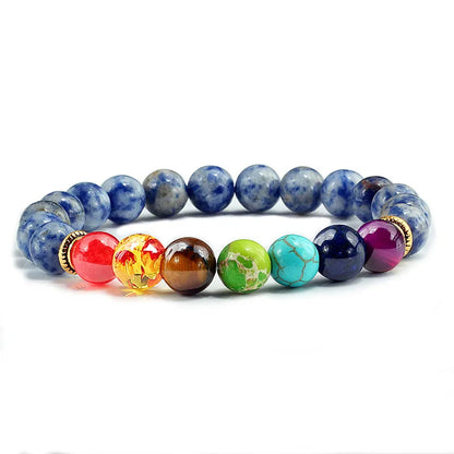 Natural Stone Chakra Bracelets WEM Support (www.WEM.support)