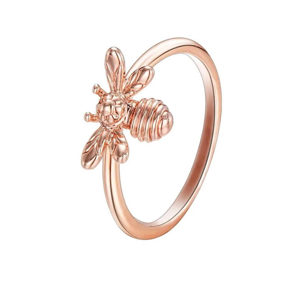 Dainty Rose Gold Ring WEM Support (www.WEM.support)
