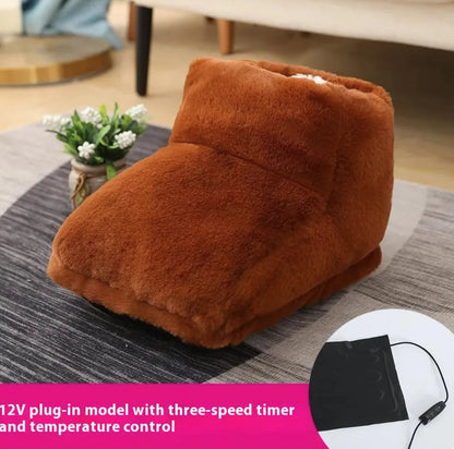 Electric Rabbit Fur Foot Warmer WEM Support (www.WEM.support)