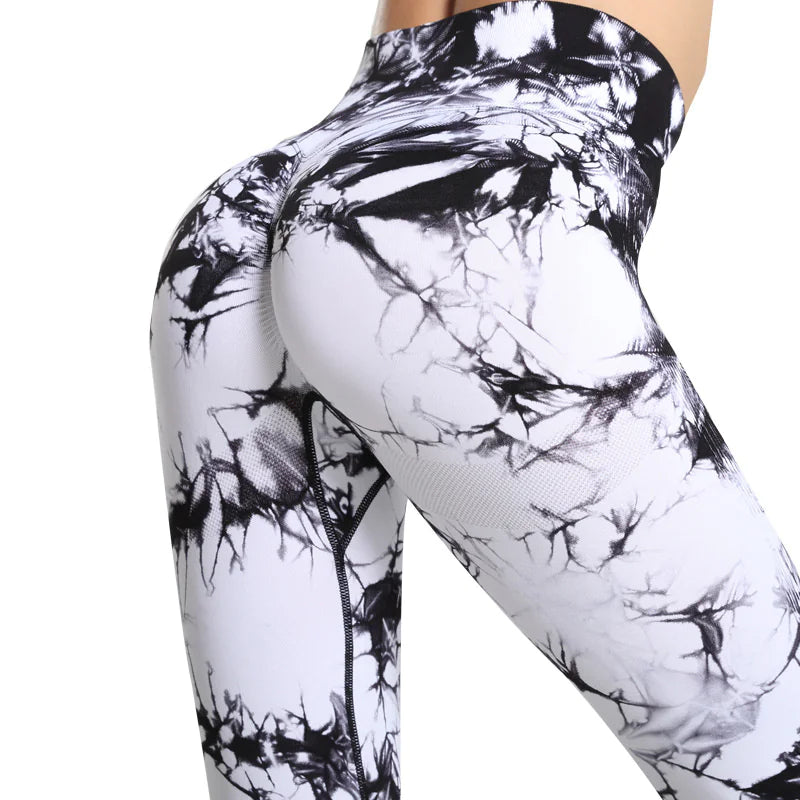 Tie Dye Printed Leggings WEM Support (www.WEM.support)