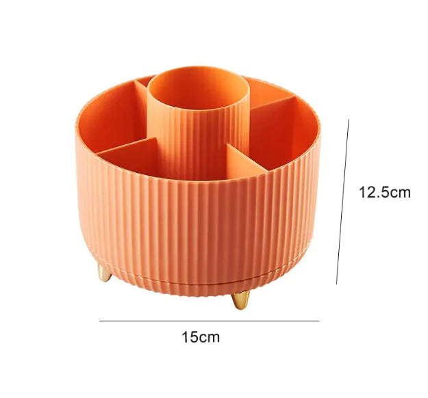 360° Rotating Desktop Makeup Brush Holder WEM Support (www.WEM.support)