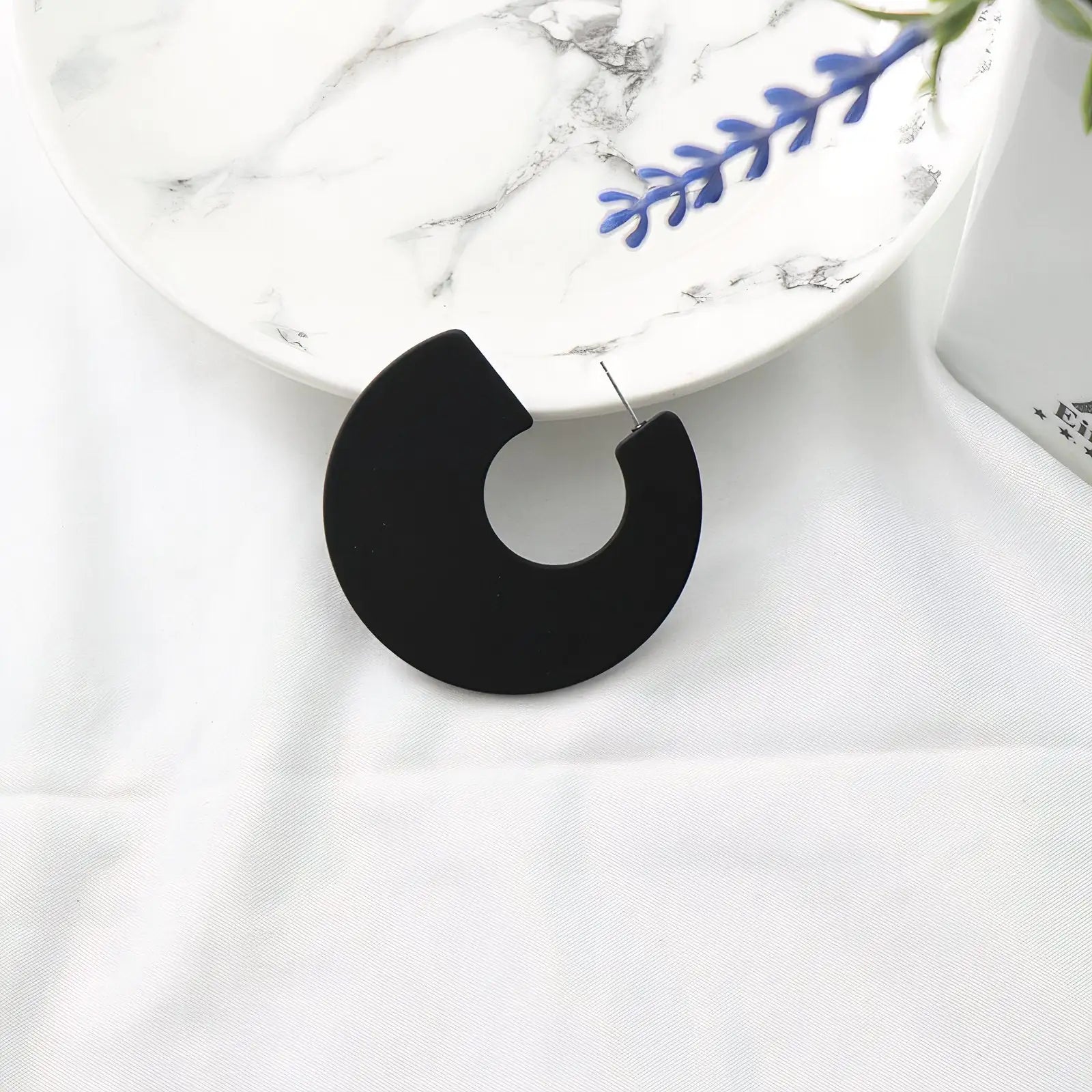 C-Shaped Earrings WEM Support (www.WEM.support)