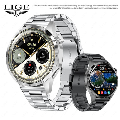 Relógio Inteligente Esportivo à Prova D'água com Chamada Bluetooth HejK.com