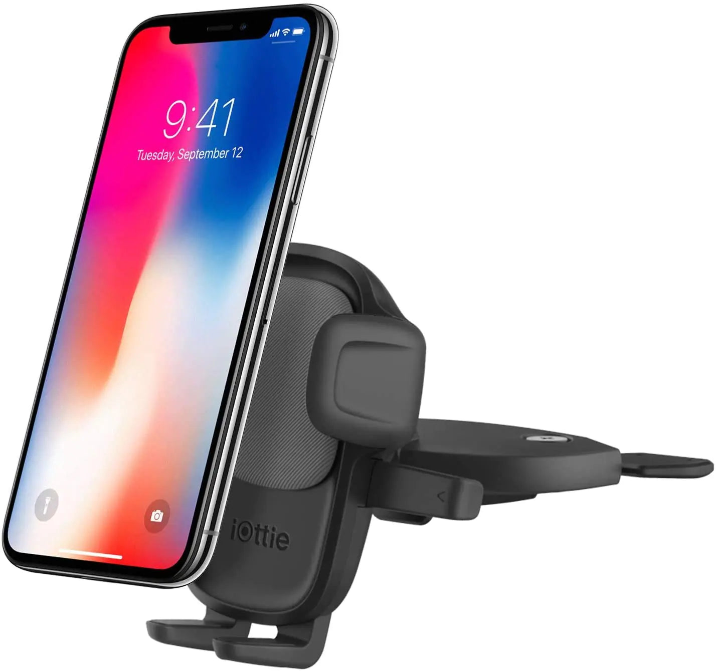 iOttie Easy One Touch 4 Dash & Windshield Universal Car Mount Phone Holder Desk Stand for -iPhone, Samsung, Moto, Huawei, Nokia, LG, Smartphones, Black HejK.com