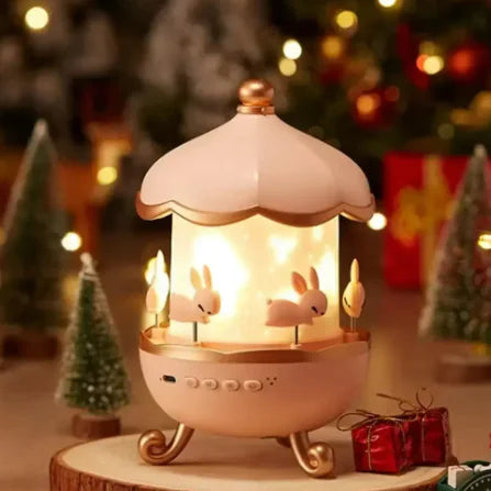 Projetor Musical Giratório de Coelho WEM Support (www.WEM.support)