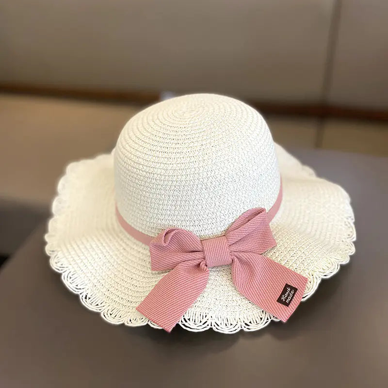 Set Sombrero y Bolso de Paja Niña Verano HejK.com Marketplace LLC