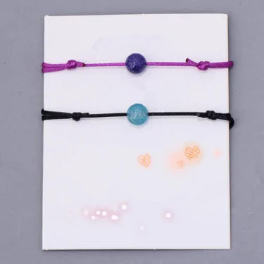 Natural Stone Bead Bracelet WEM Support (www.WEM.support)