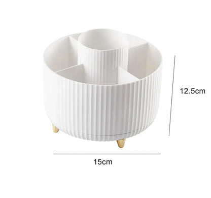 360° Rotating Desktop Makeup Brush Holder WEM Support (www.WEM.support)