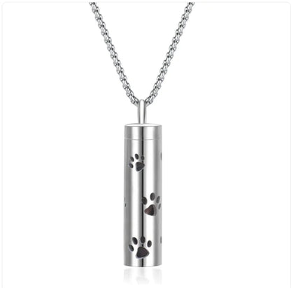 316L Stainless Steel Perfume Oil Diffuser Necklace WEM Support (www.WEM.support)