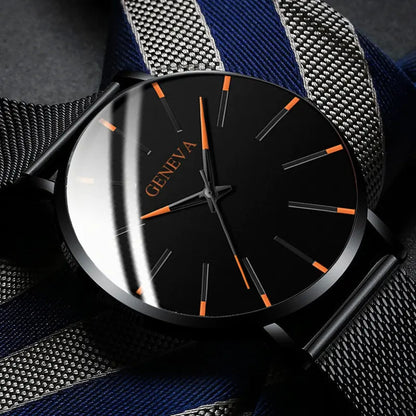 Minimalist Men's Fashion Ultra Thin Watch WEM Support (www.WEM.support)