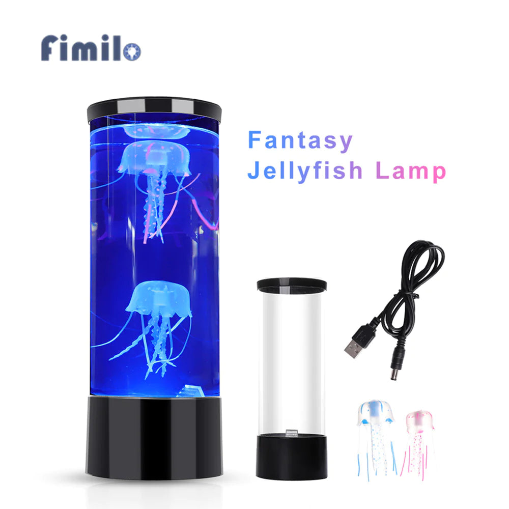 Fantasy Jellyfish Night Light WEM Support (www.WEM.support)