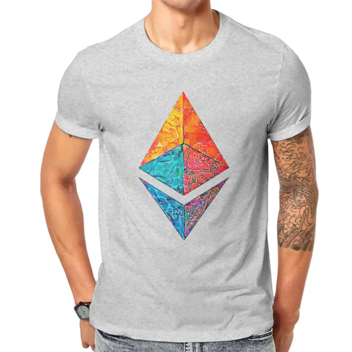 Ethereum Crypto Cotton Tee HejK.com Marketplace LLC