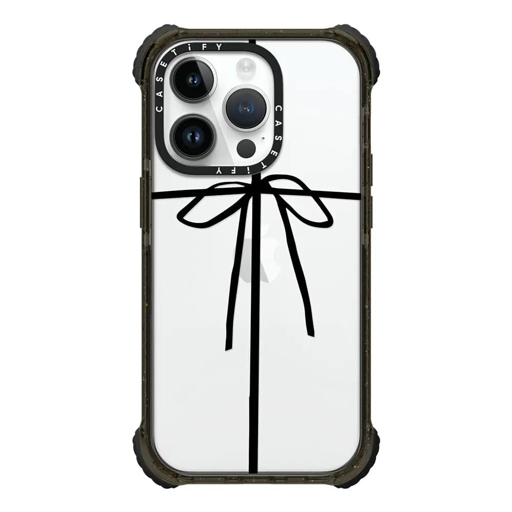 CASETiFY Ultra Impact iPhone 14 Pro Case [5X Military Grade Drop Tested / 11.5ft Drop Protection] - SARILMAK Patchwork - Glossy Black HejK.com