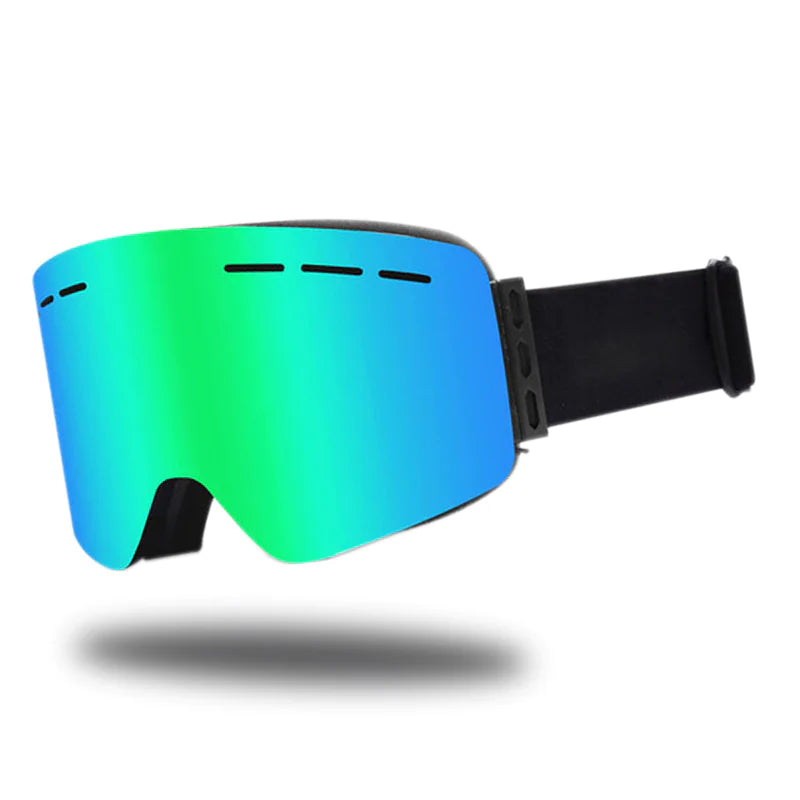 Anti-Fog Ski Goggles with Magnetic Lens WEM Support (www.WEM.support)