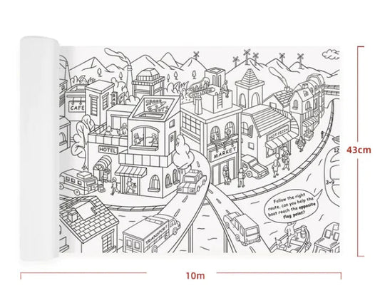 Pocket Watercolor Painting Book for Kids WEM Support (www.WEM.support)