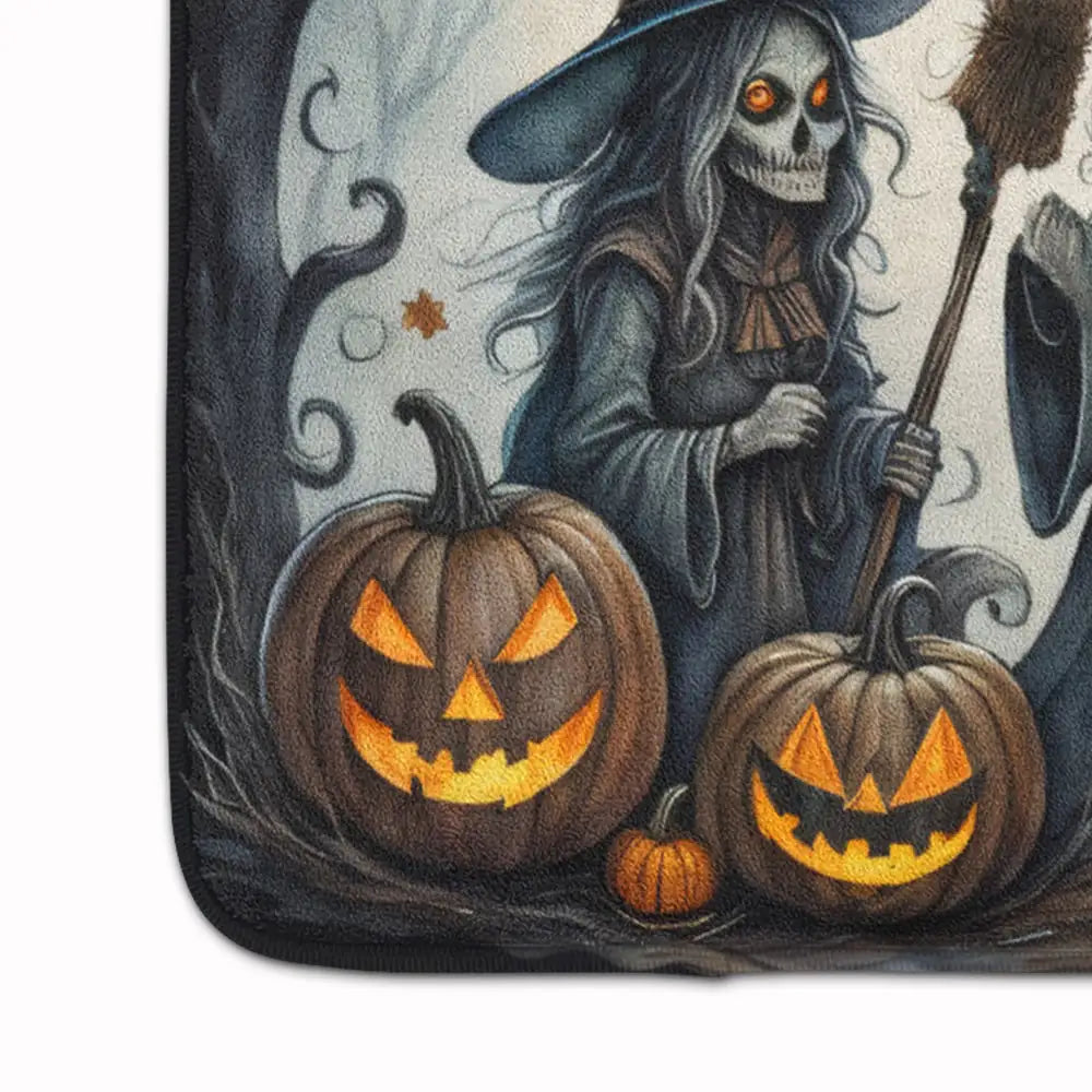 Witches Spooky Halloween Memory Foam Kitchen Mat WEM Support (www.WEM.support)