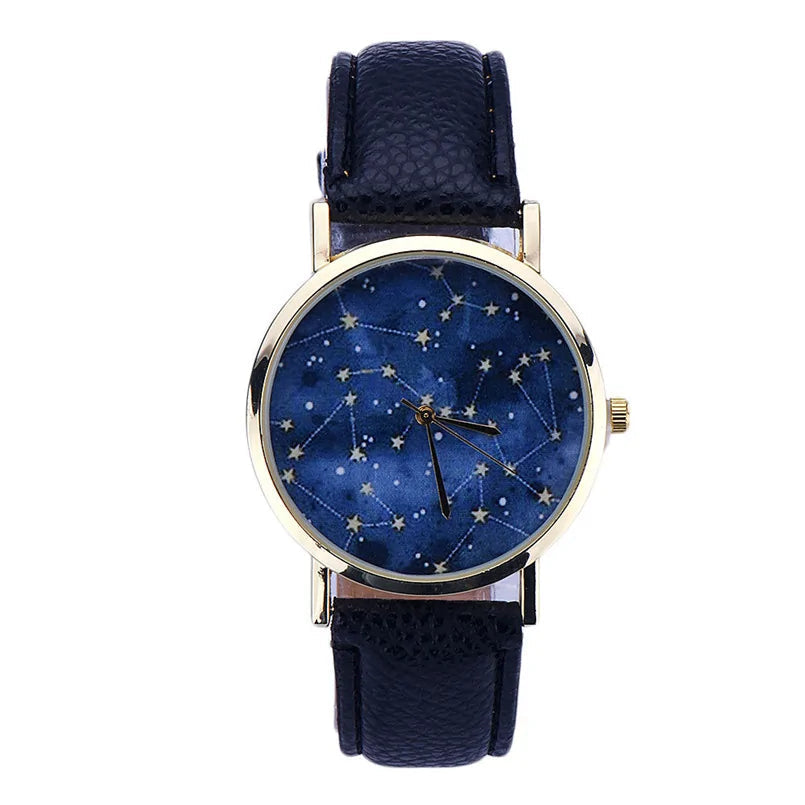 Night Sky Fashion Women's Analog Quartz Watch WEM Support (www.WEM.support)
