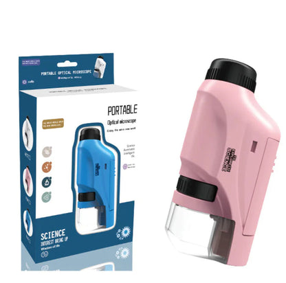 Pocket Mini Microscope 120x for Kids (One Piece) HejK.com Marketplace LLC