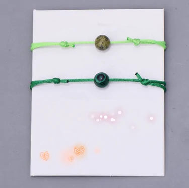 Natural Stone Bead Bracelet WEM Support (www.WEM.support)